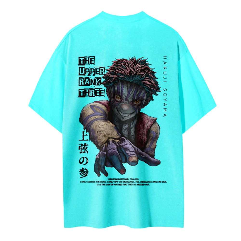 Demon Slayer Cotton Unisex Crew Neck Anime T-Shirt