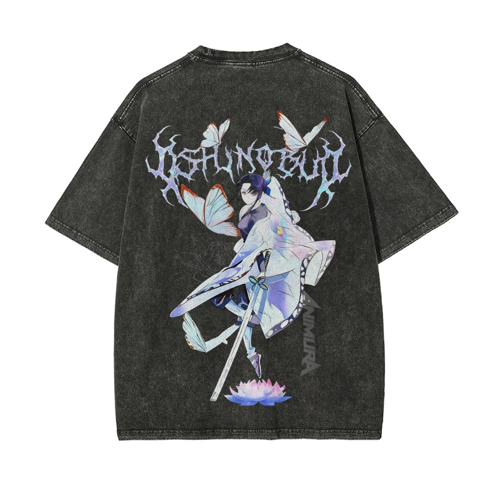 Vintage Oversized T-Shirt Demon Slayer