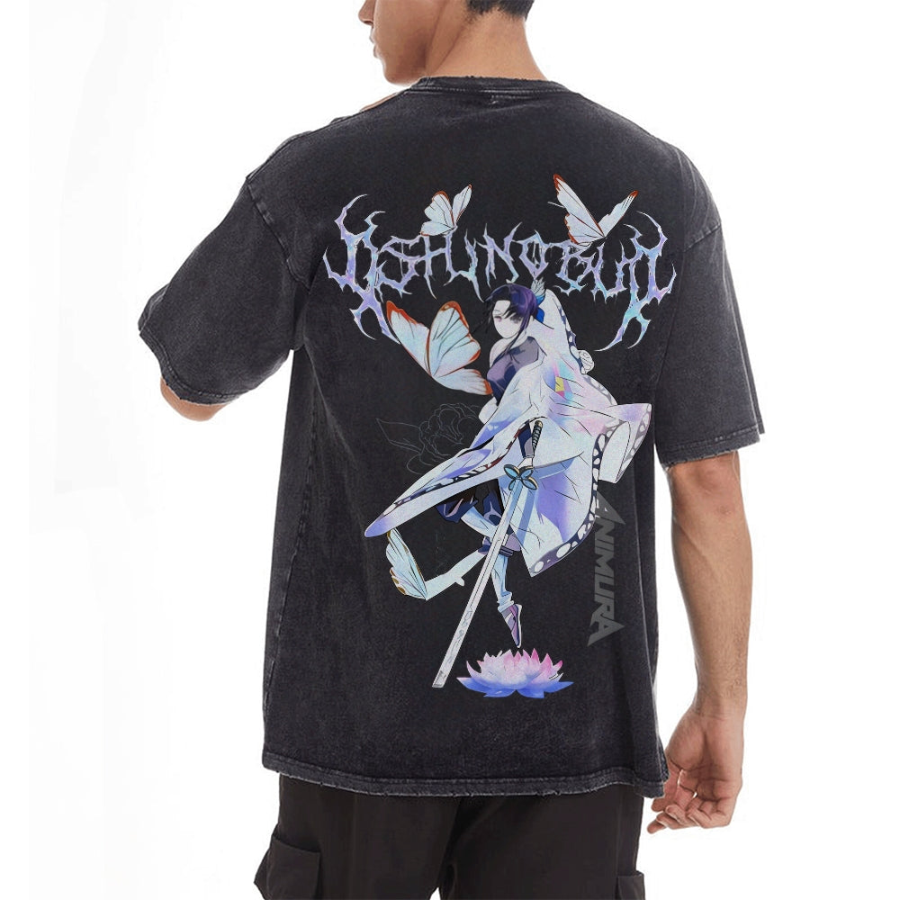 Vintage Oversized T-Shirt Demon Slayer
