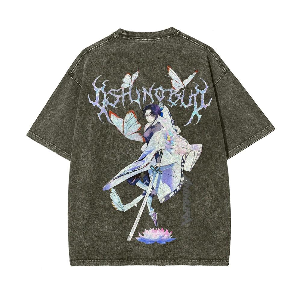 Vintage Oversized T-Shirt Demon Slayer
