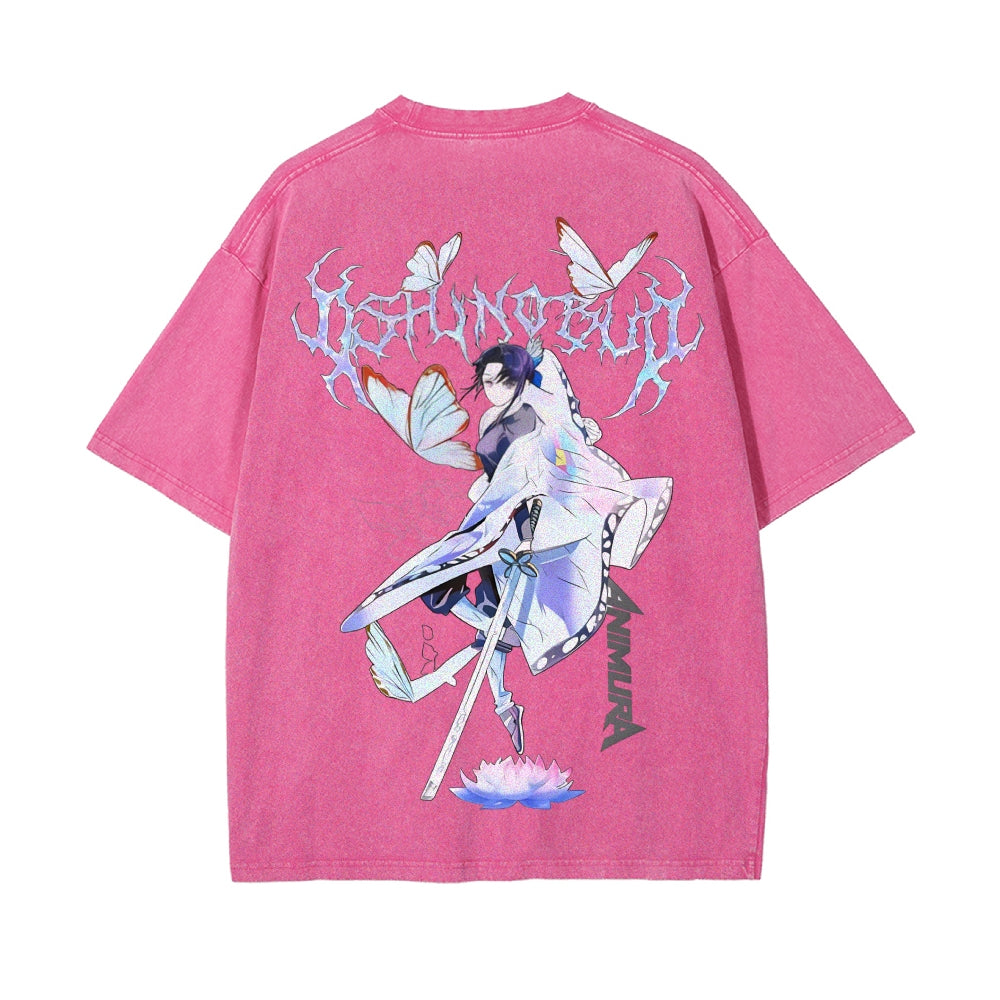 Vintage Oversized T-Shirt Demon Slayer
