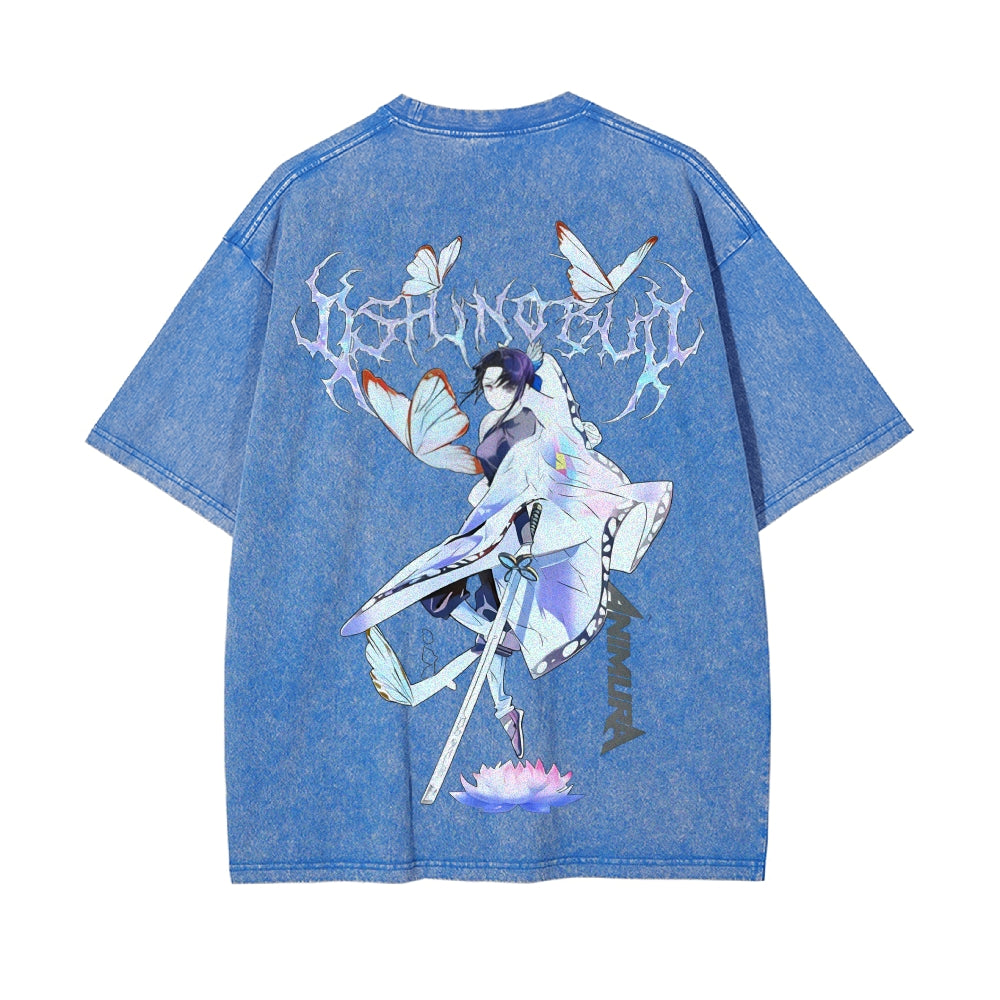 Vintage Oversized T-Shirt Demon Slayer