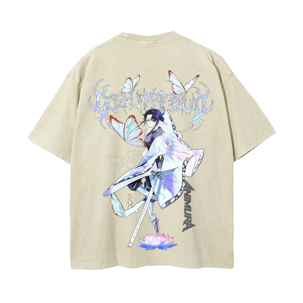 Vintage Oversized T-Shirt Demon Slayer