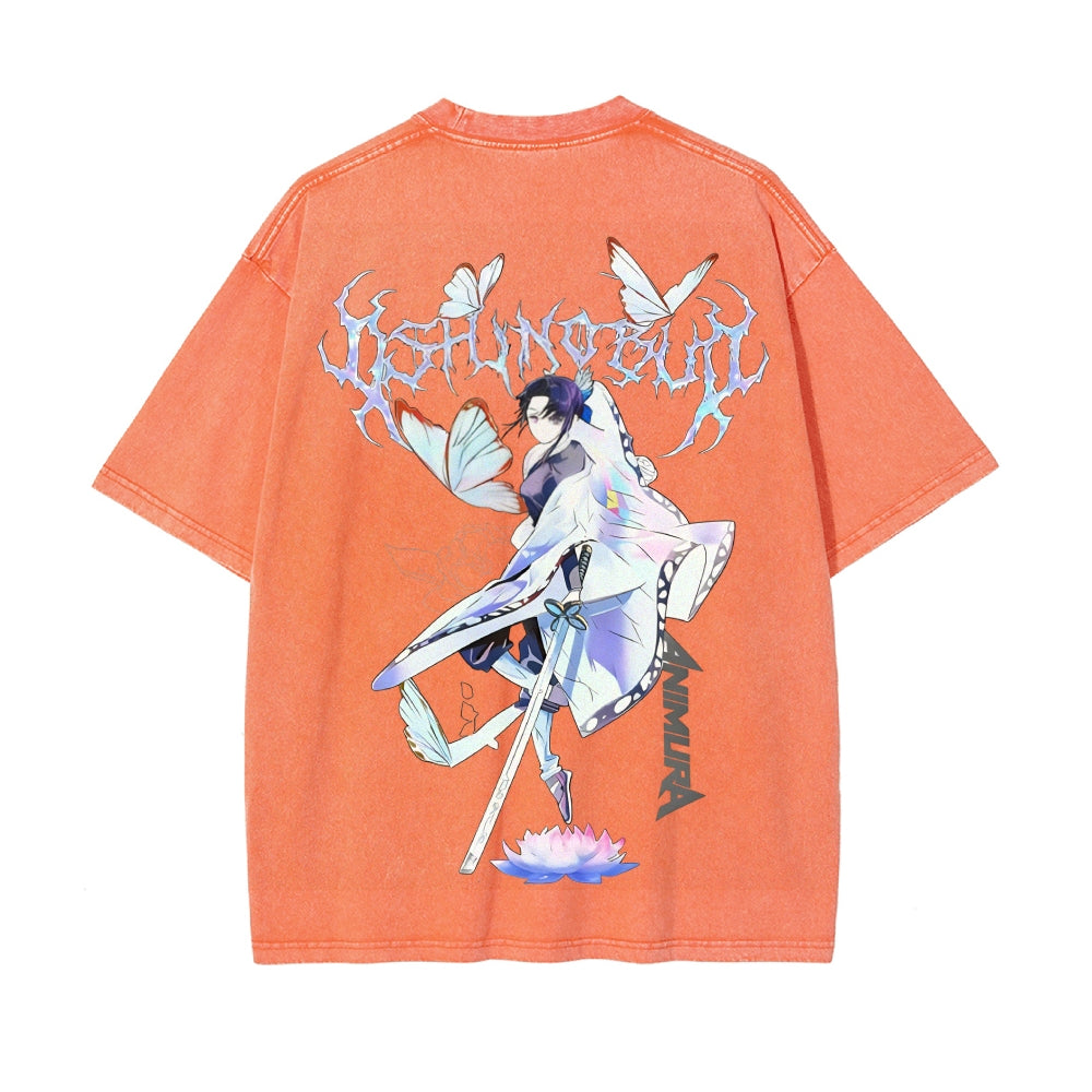 Vintage Oversized T-Shirt Demon Slayer