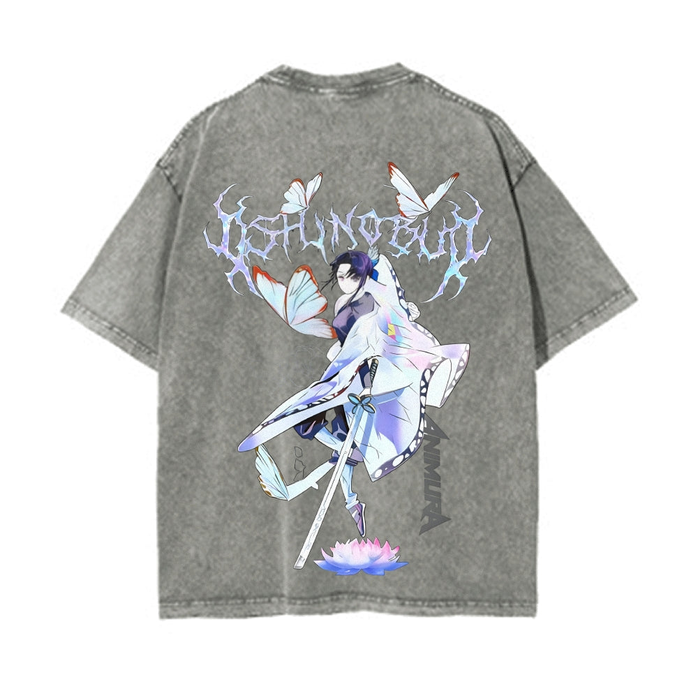 Vintage Oversized T-Shirt Demon Slayer
