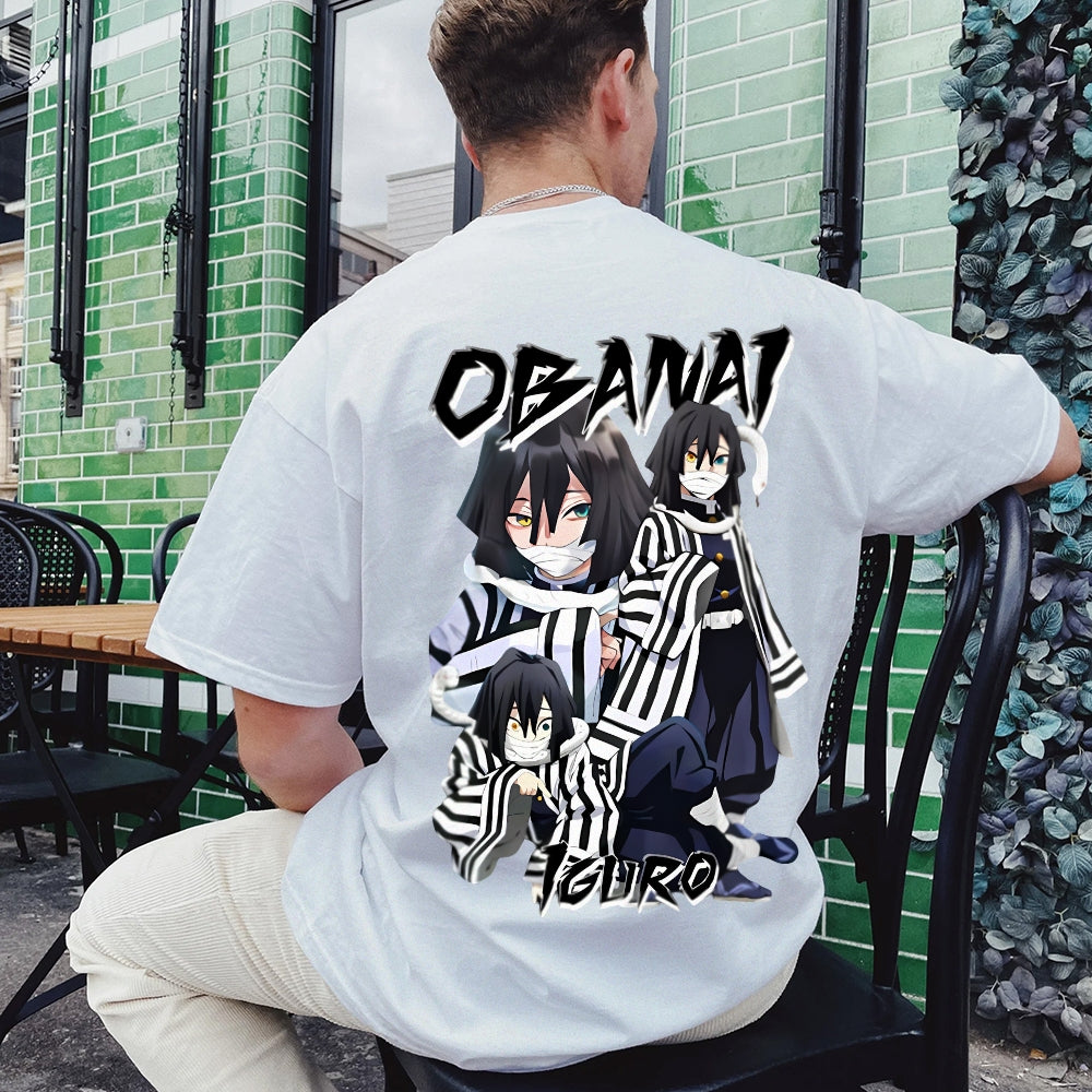 Demon Slayer Cotton Unisex Crew Neck Anime T-Shirt
