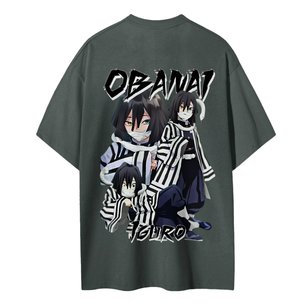 Demon Slayer Cotton Unisex Crew Neck Anime T-Shirt