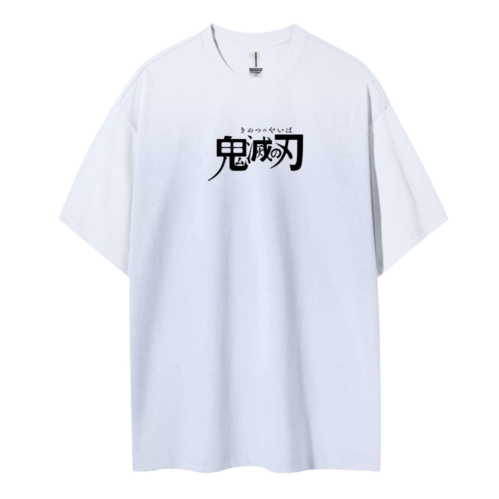 Demon Slayer Cotton Unisex Crew Neck Anime T-Shirt