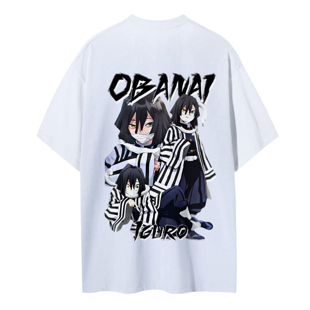 Demon Slayer Cotton Unisex Crew Neck Anime T-Shirt