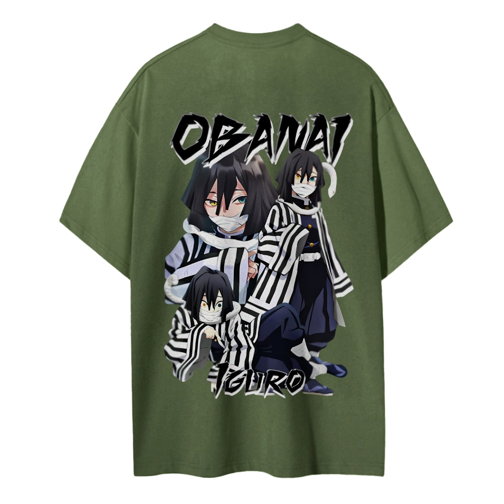 Demon Slayer Cotton Unisex Crew Neck Anime T-Shirt