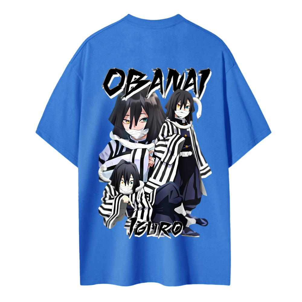 Demon Slayer Cotton Unisex Crew Neck Anime T-Shirt