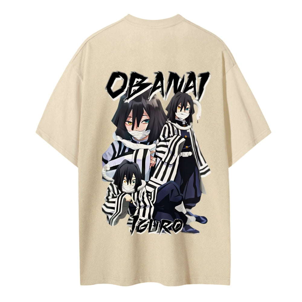 Demon Slayer Cotton Unisex Crew Neck Anime T-Shirt