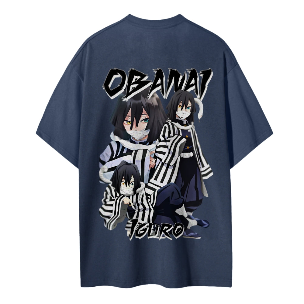 Demon Slayer Cotton Unisex Crew Neck Anime T-Shirt