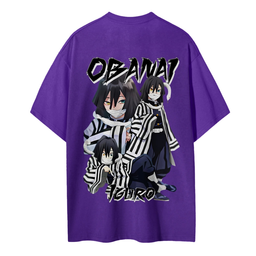 Demon Slayer Cotton Unisex Crew Neck Anime T-Shirt
