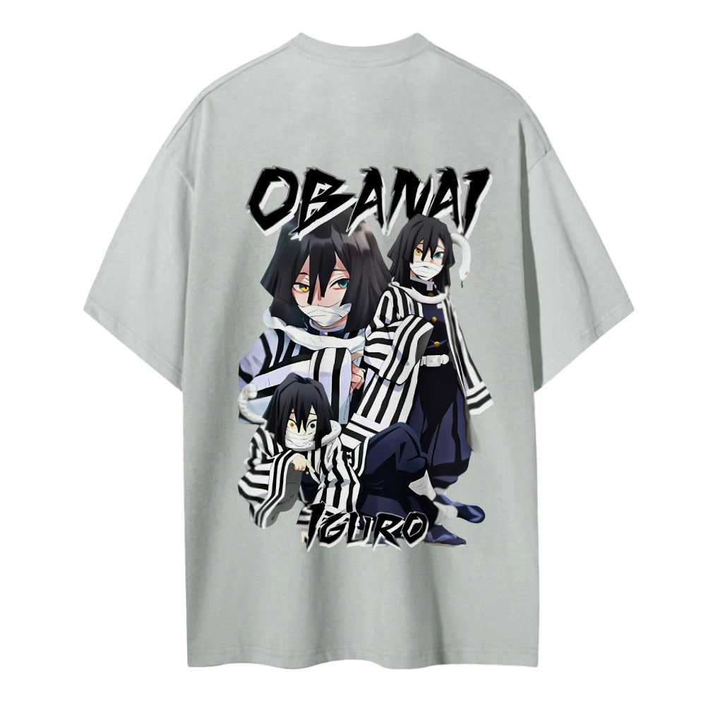 Demon Slayer Cotton Unisex Crew Neck Anime T-Shirt