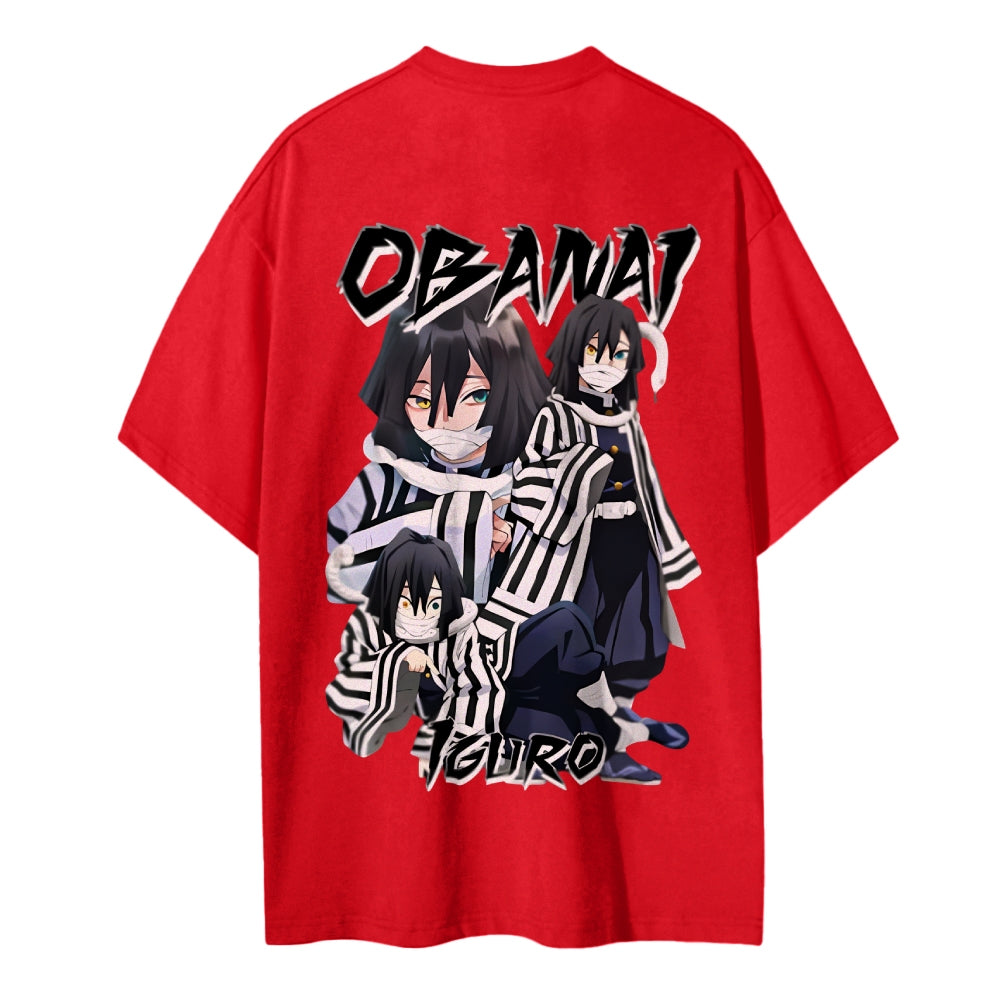 Demon Slayer Cotton Unisex Crew Neck Anime T-Shirt