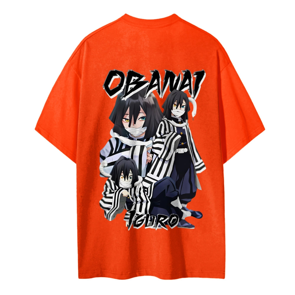 Demon Slayer Cotton Unisex Crew Neck Anime T-Shirt