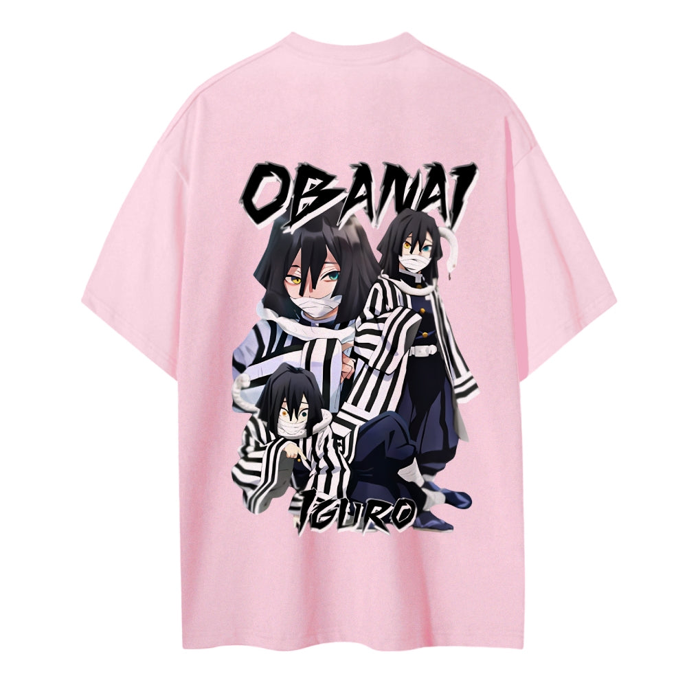 Demon Slayer Cotton Unisex Crew Neck Anime T-Shirt