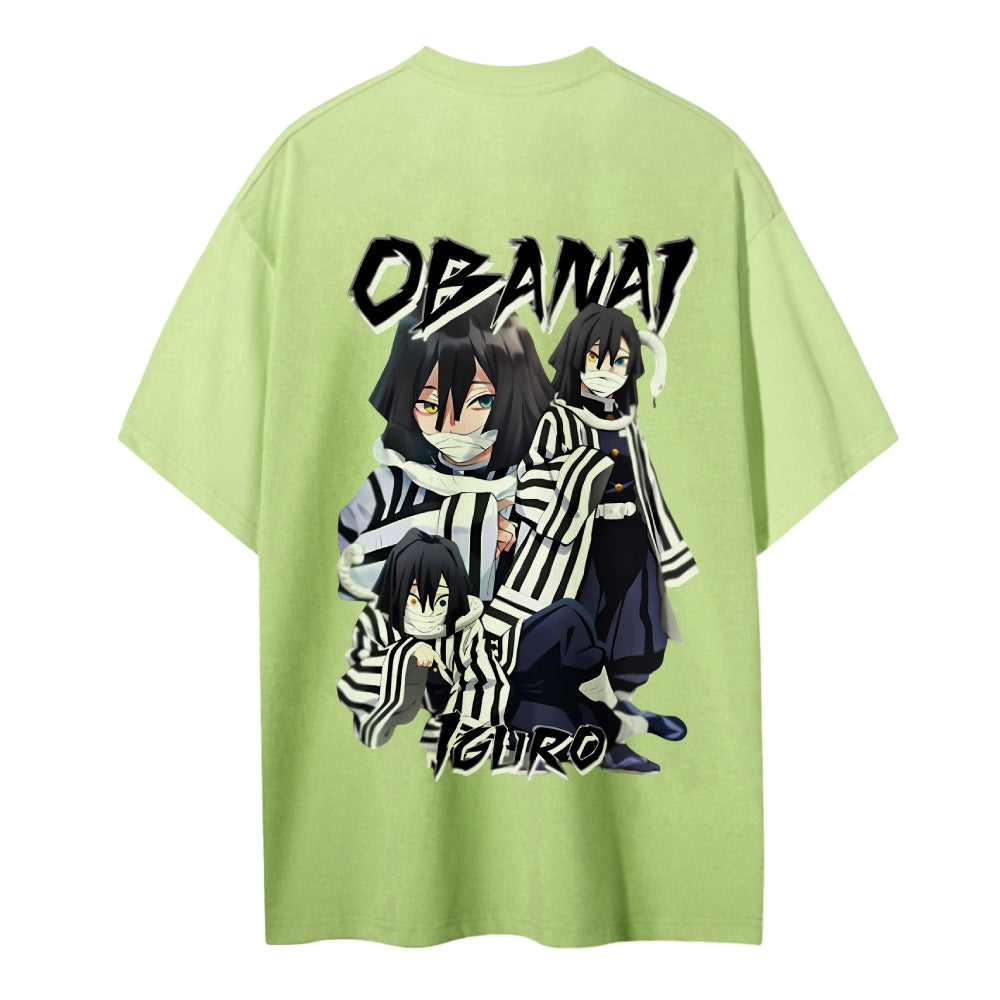 Demon Slayer Cotton Unisex Crew Neck Anime T-Shirt