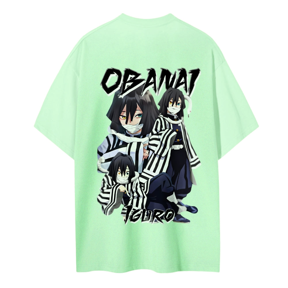 Demon Slayer Cotton Unisex Crew Neck Anime T-Shirt