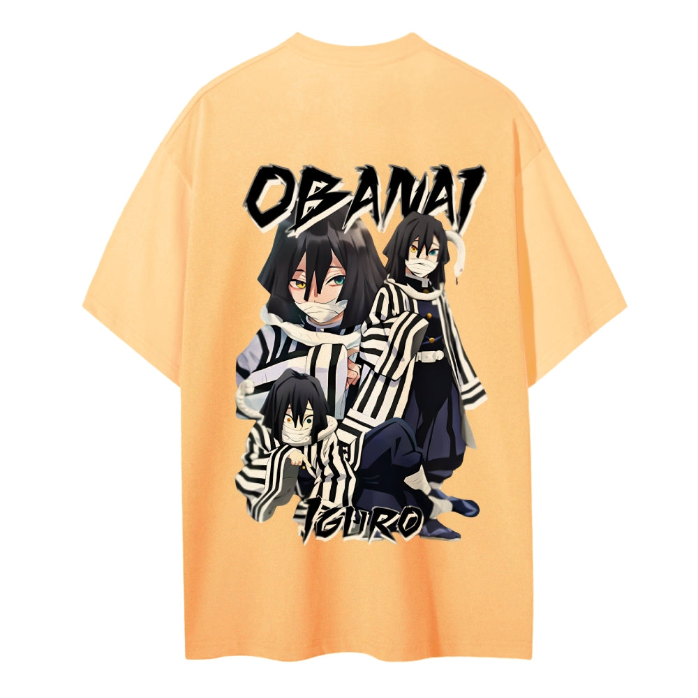Demon Slayer Cotton Unisex Crew Neck Anime T-Shirt