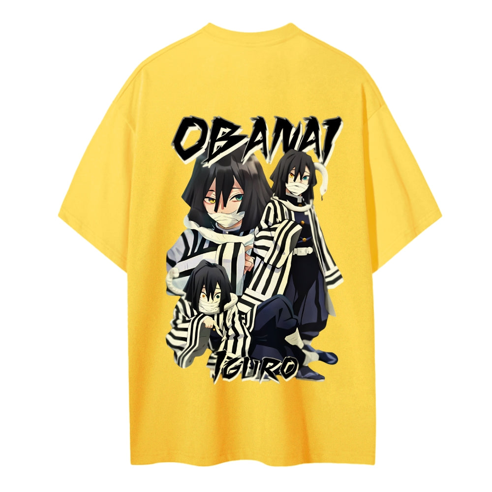 Demon Slayer Cotton Unisex Crew Neck Anime T-Shirt