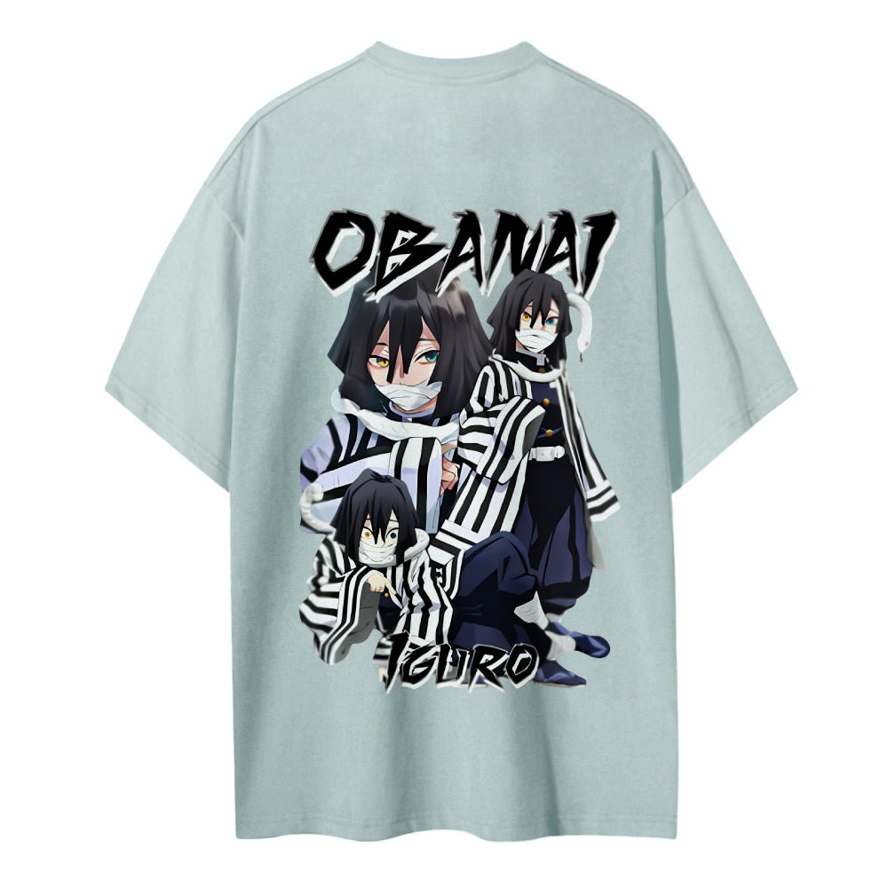 Demon Slayer Cotton Unisex Crew Neck Anime T-Shirt