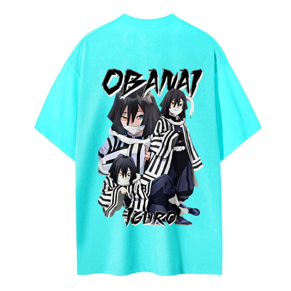 Demon Slayer Cotton Unisex Crew Neck Anime T-Shirt