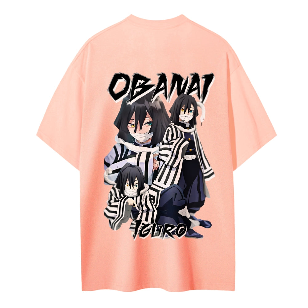 Demon Slayer Cotton Unisex Crew Neck Anime T-Shirt