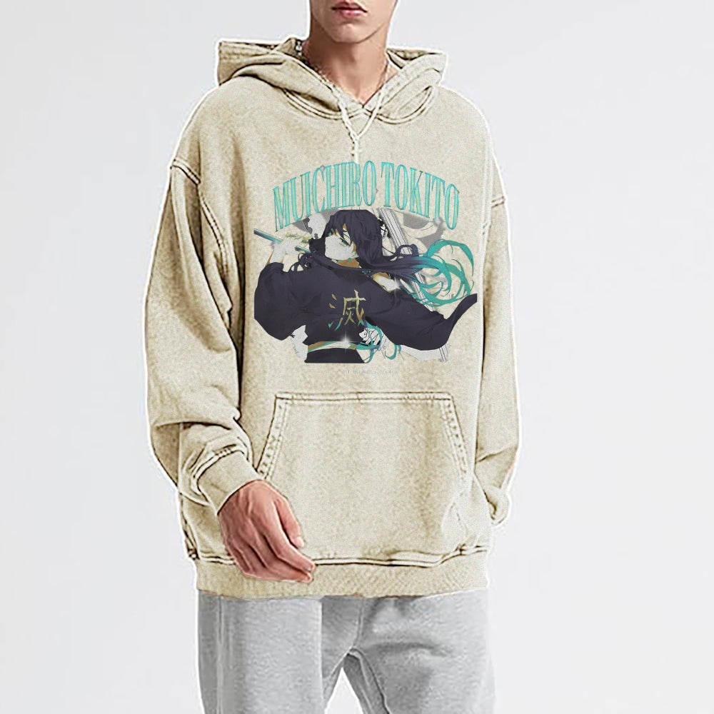 Vintage Hoodie | Demon Slayer