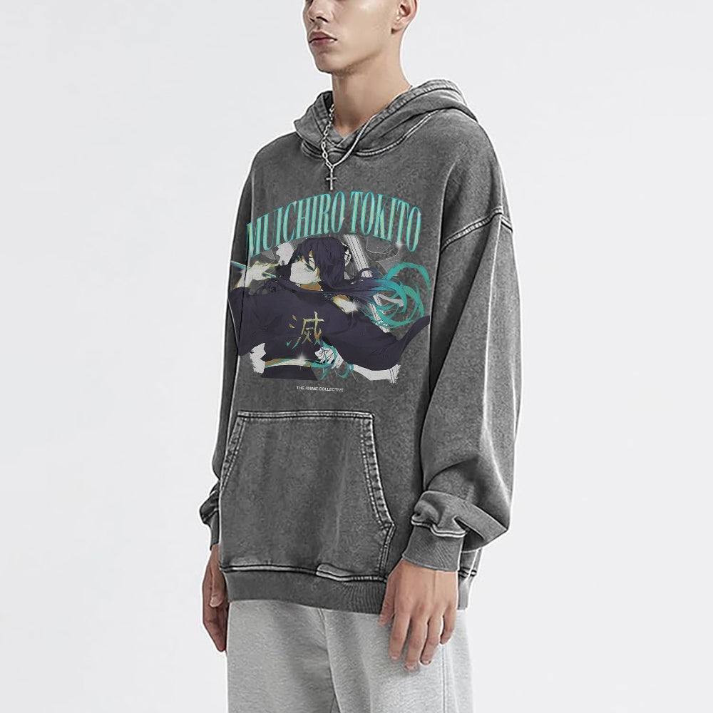 Vintage Hoodie | Demon Slayer