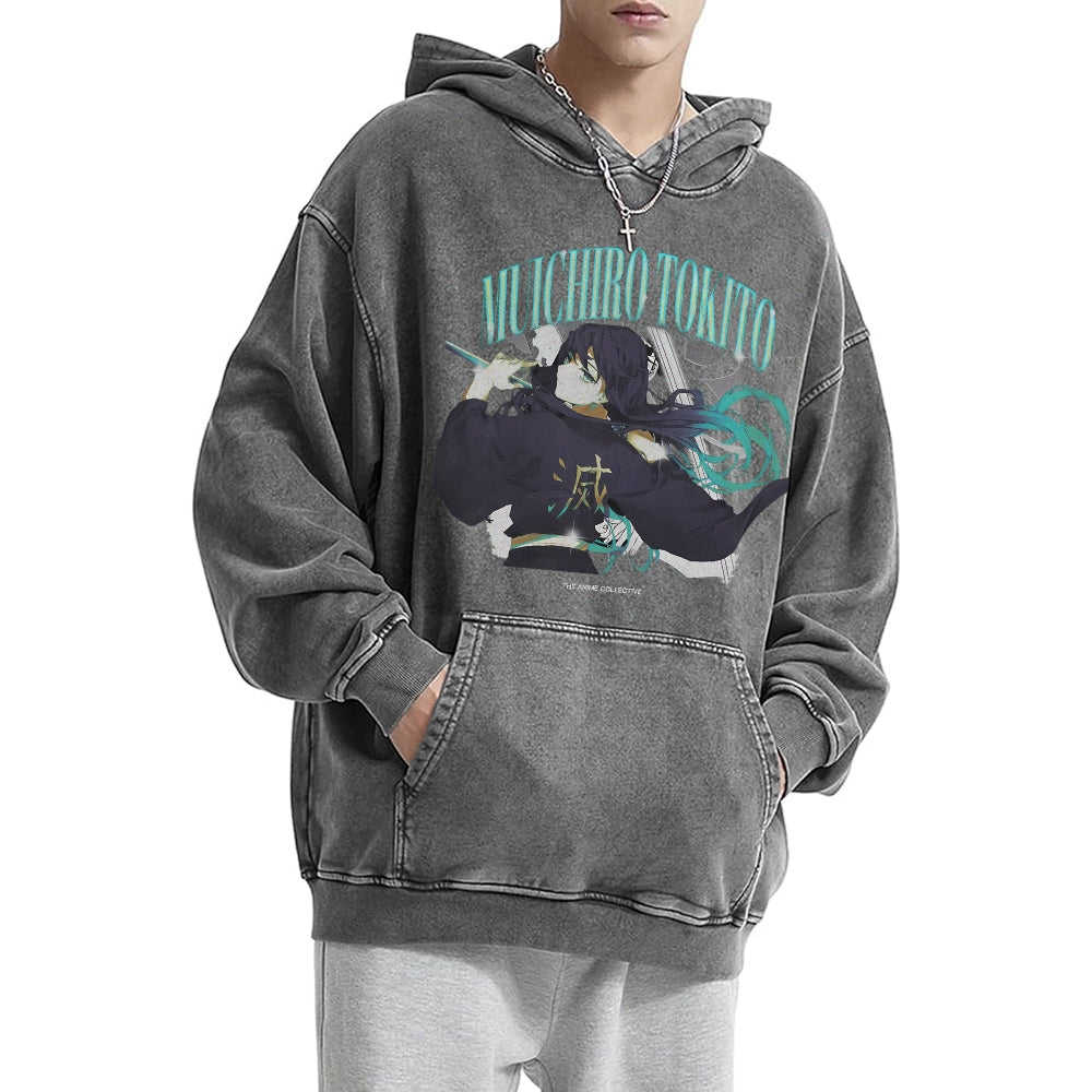 Vintage Hoodie | Demon Slayer