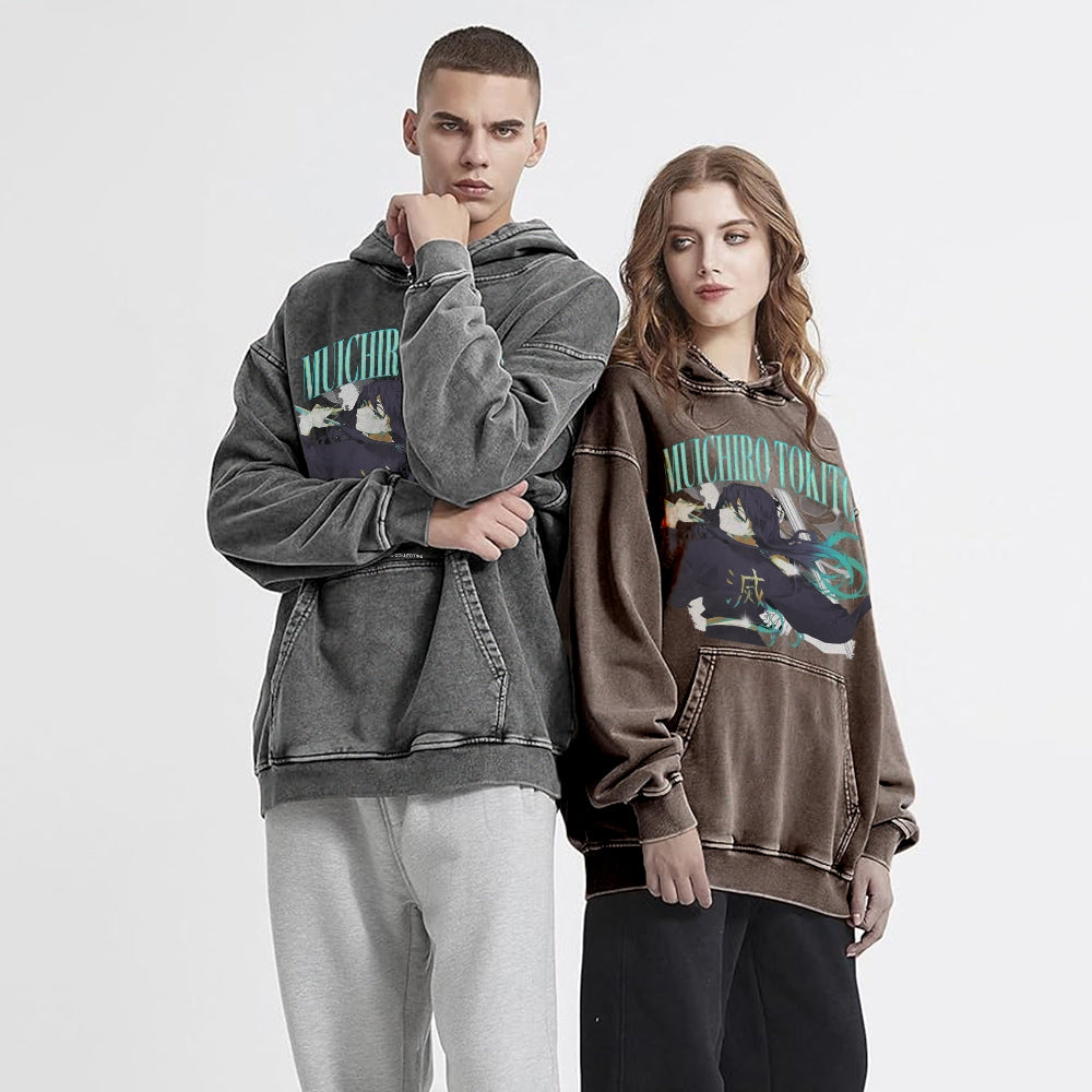 Vintage Hoodie | Demon Slayer