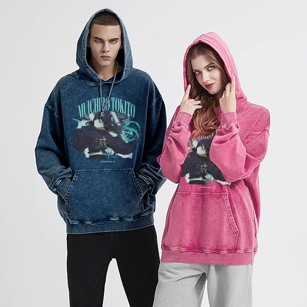 Vintage Hoodie | Demon Slayer