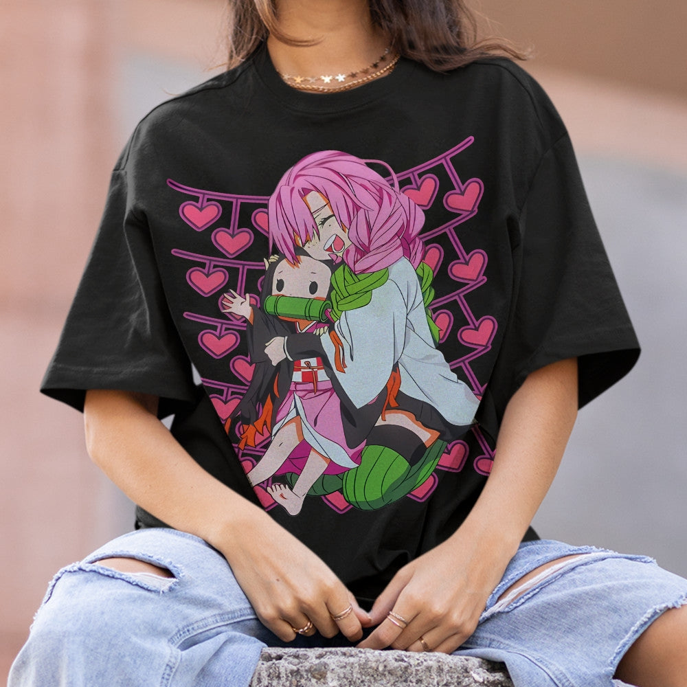 Demon Slayer Cotton Unisex Crew Neck Anime T-Shirt