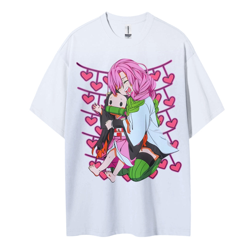Demon Slayer Cotton Unisex Crew Neck Anime T-Shirt