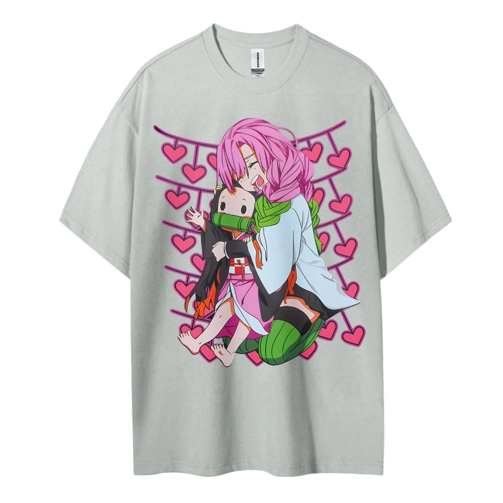 Demon Slayer Cotton Unisex Crew Neck Anime T-Shirt