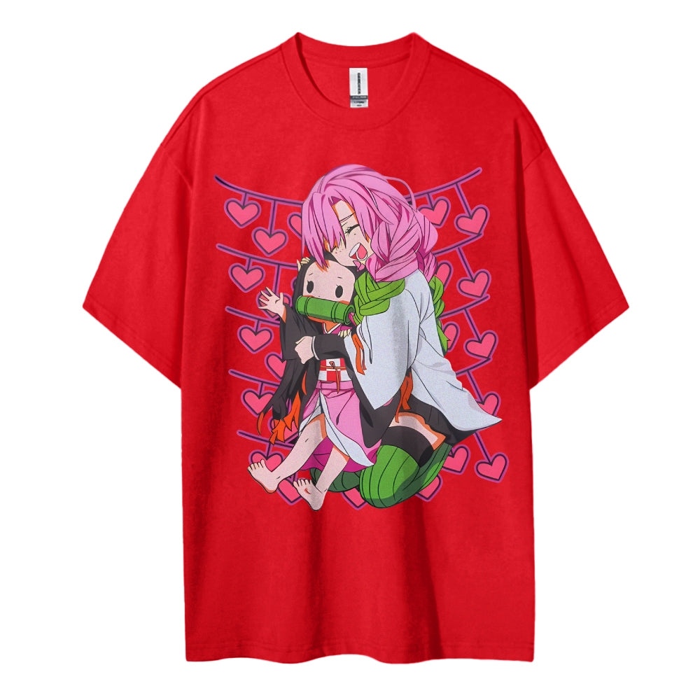Demon Slayer Cotton Unisex Crew Neck Anime T-Shirt