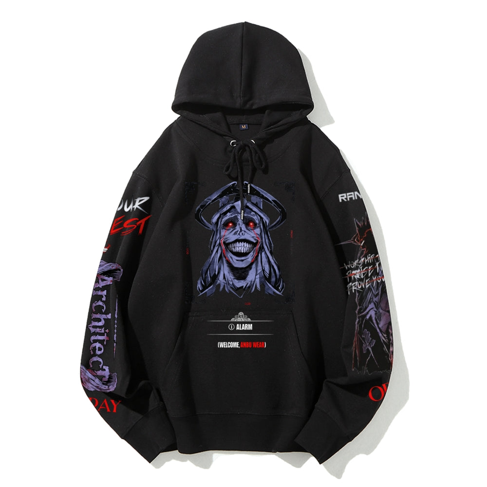 Solo leveling unisex cotton anime hoodie