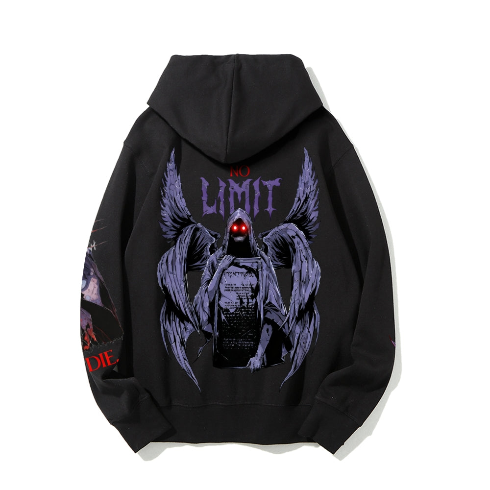 Solo leveling unisex cotton anime hoodie
