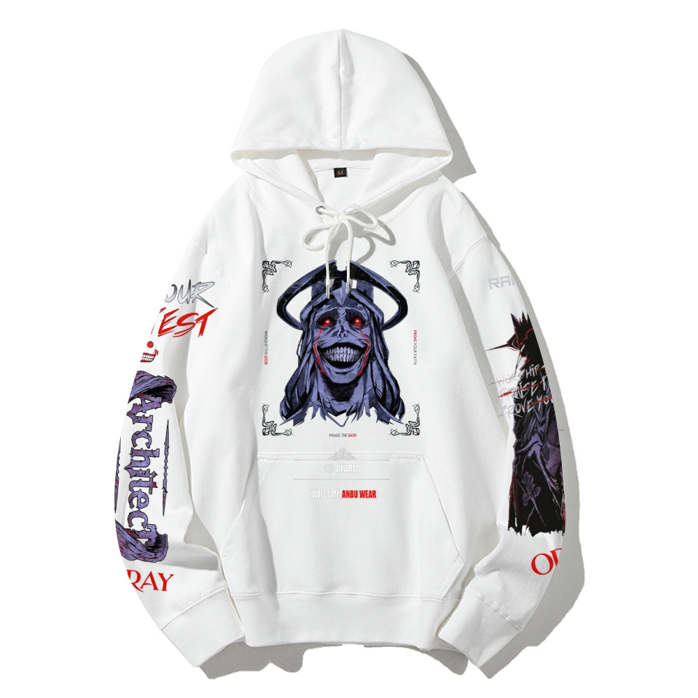 Solo leveling unisex cotton anime hoodie