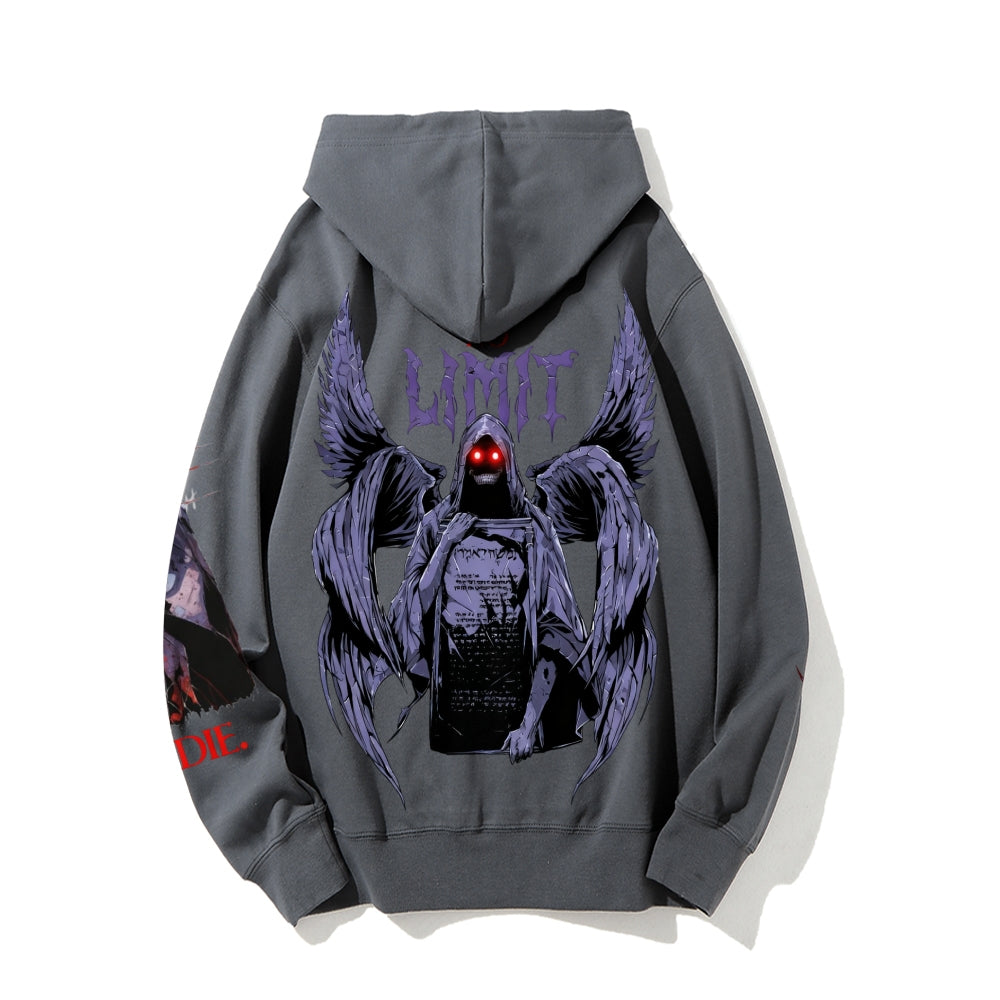 Solo leveling unisex cotton anime hoodie