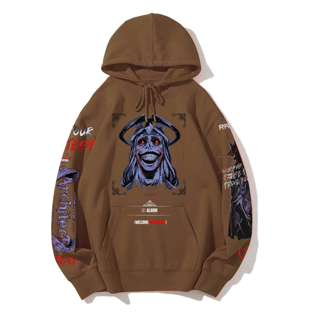 Solo leveling unisex cotton anime hoodie