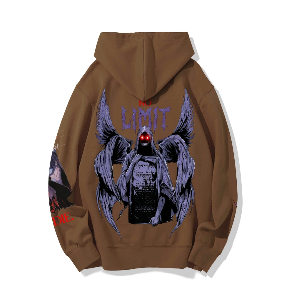 Solo leveling unisex cotton anime hoodie