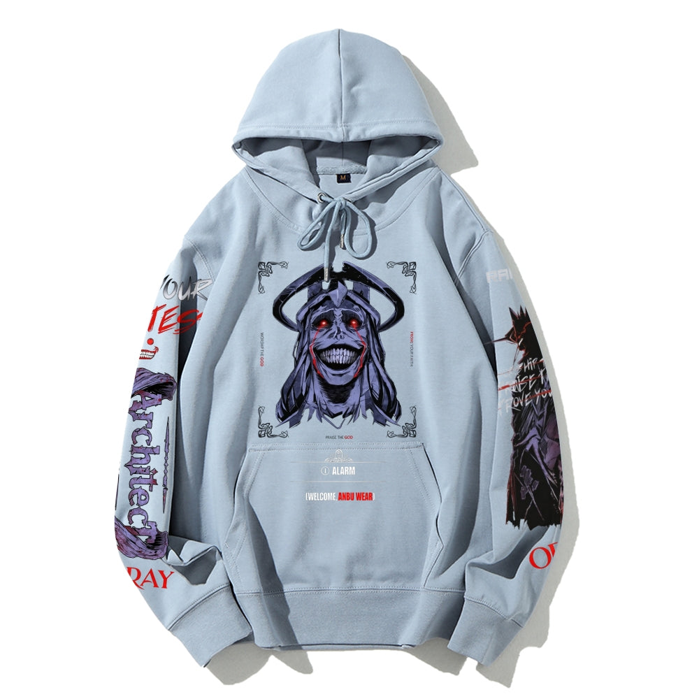 Solo leveling unisex cotton anime hoodie