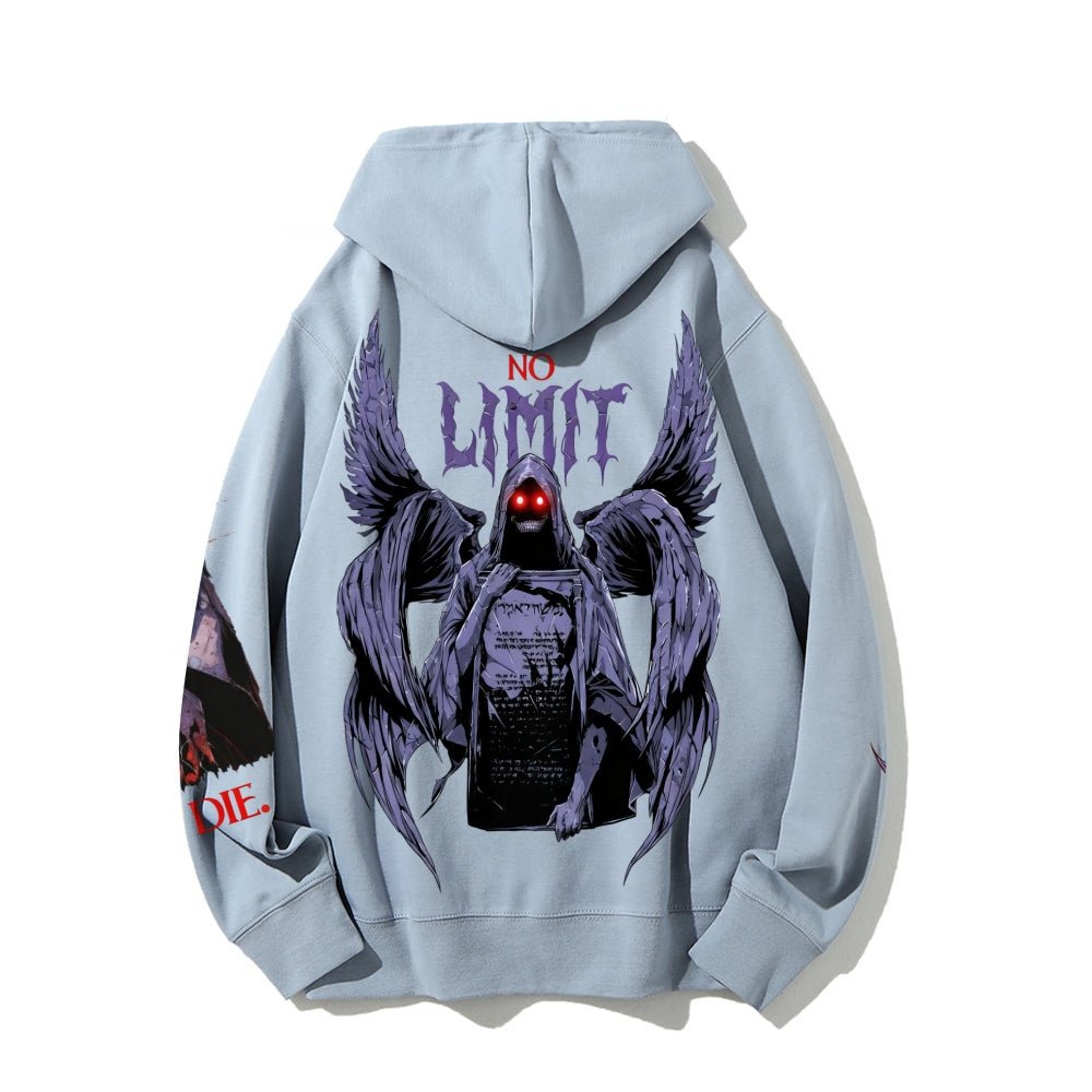 Solo leveling unisex cotton anime hoodie