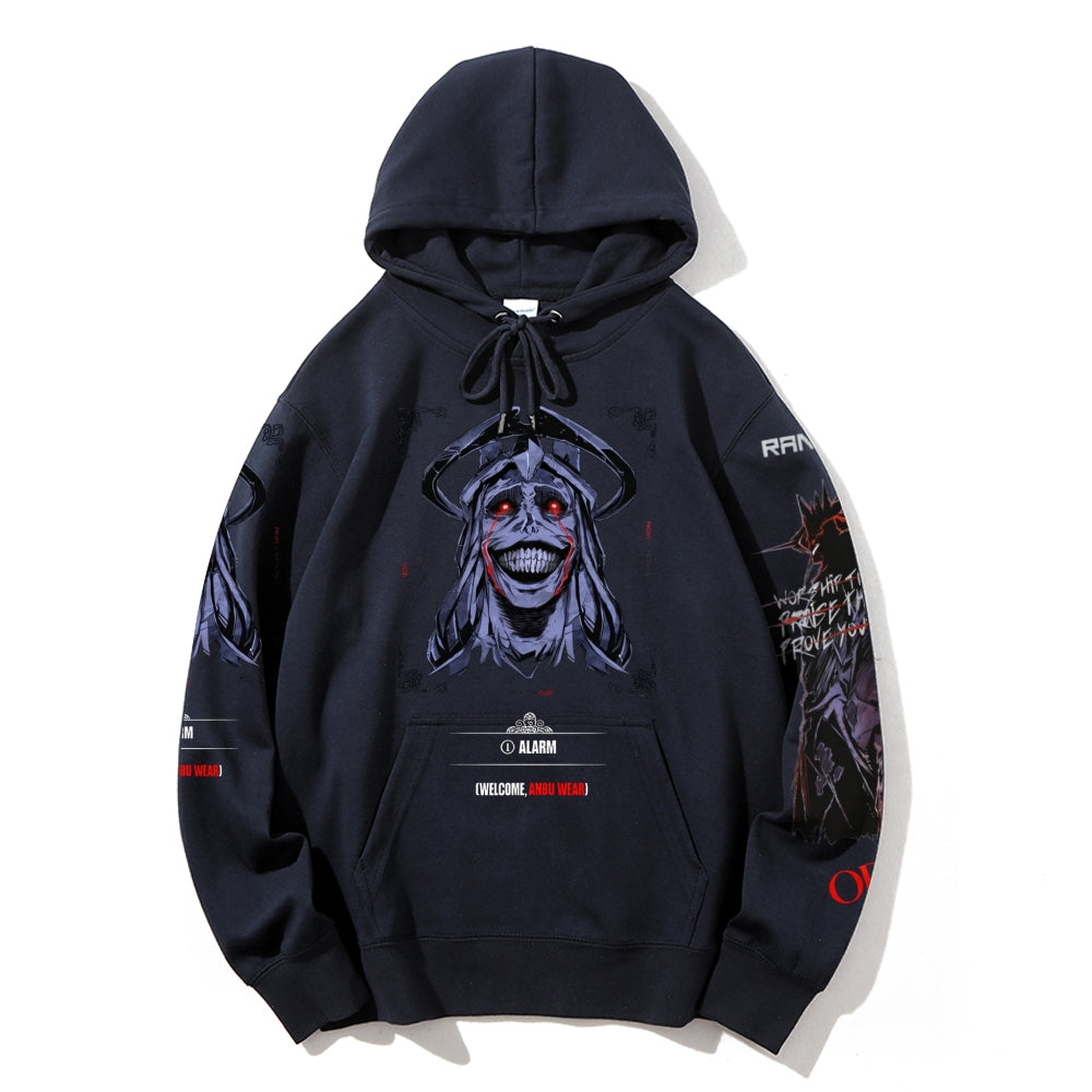 Solo leveling unisex cotton anime hoodie
