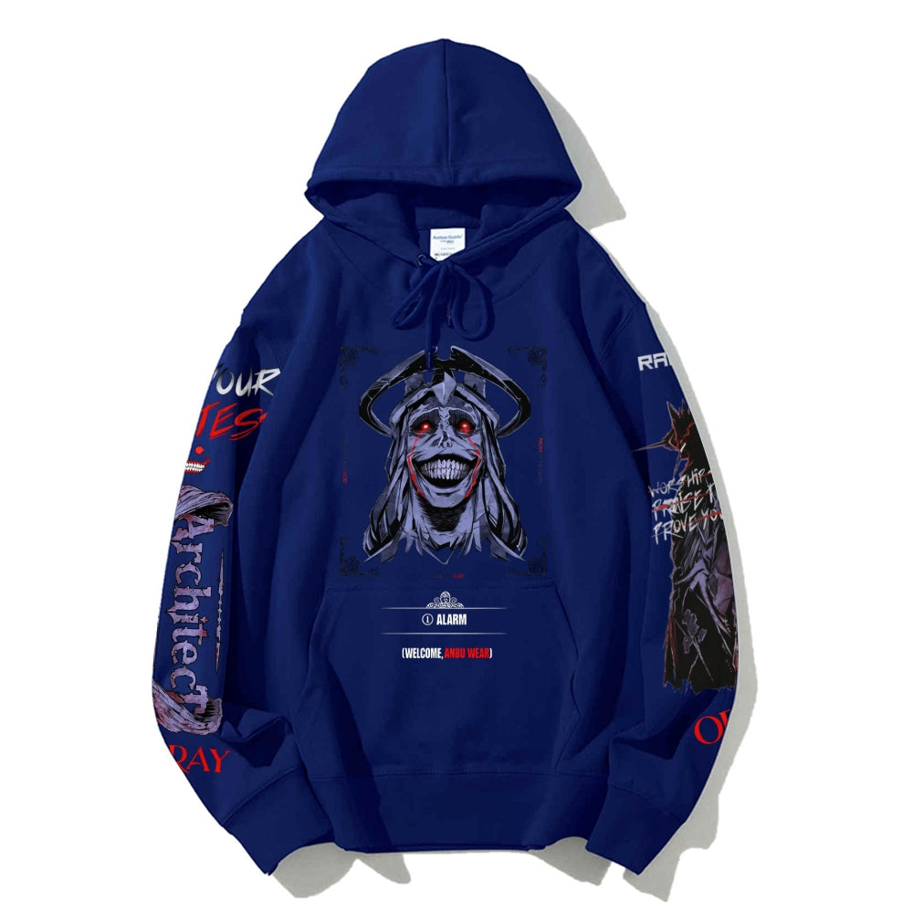 Solo leveling unisex cotton anime hoodie