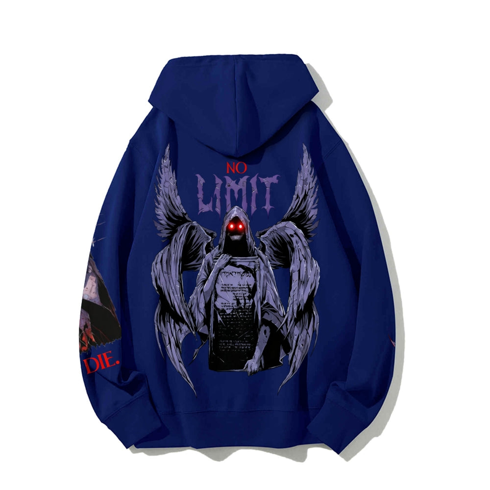 Solo leveling unisex cotton anime hoodie
