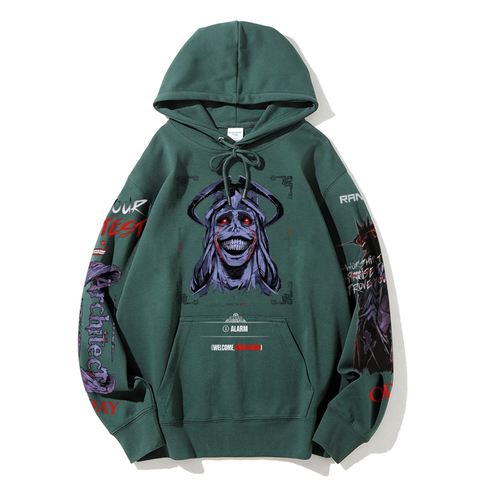 Solo leveling unisex cotton anime hoodie